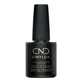 CND Vinylux Long Wear Shine Top Coat, Quick Drying Formula, Easy to Remove, Stocking Stuffer for Women, 0.5 Fl Oz