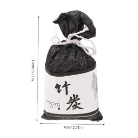 Mobestech 4pcs Closet Air Freshener Bags Activated Charcoal Deodorizer Odor Elimination for Home Car and Shoes