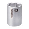 PROXXON No. 83728 Socket 1/4" 0.5 inch (13 mm)