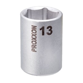 PROXXON No. 83728 Socket 1/4" 0.5 inch (13 mm)