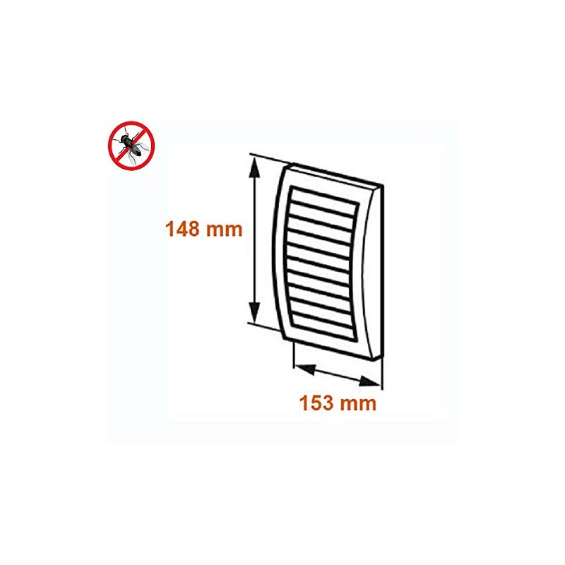 150x150mm / 6x6 inch Air Vent Cover - Ventilation Grille