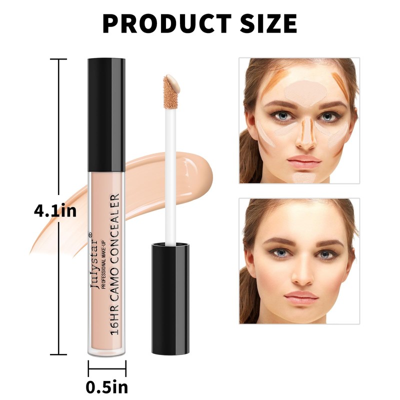 Concealer Full Coverage - Under Eye Concealer for Mature Skin,
