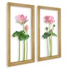 XORT 3D Metal Floral Wall Art (Set of 2), Lightweight,