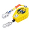 Encreese Self-Retractable Fall Arrester 50FT Double Locking Fall Arrest Protector