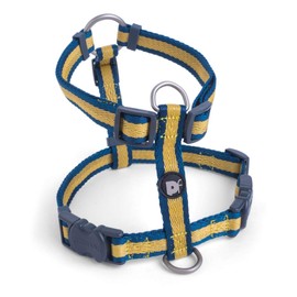 Petface Ocra Stripe Pattern Dog Harness, Large