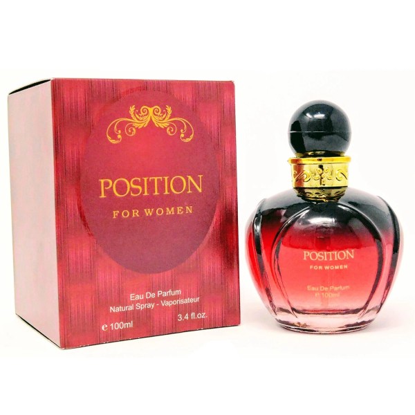Fragrance Couture Position Red For Women Perfume Cologne 3.4 OZ/100