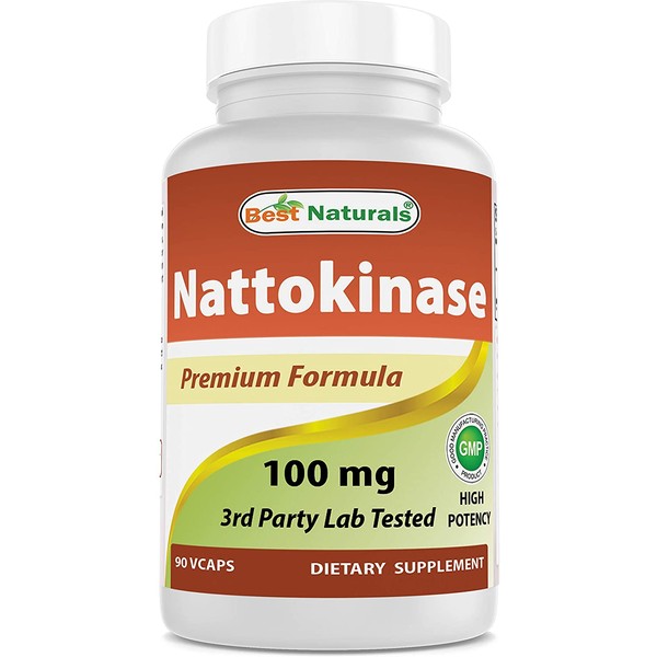 Best Naturals Nattokinase, 2000 FU, 100 Mg, 90 Vegetarian Capsules
