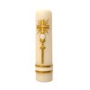 Custody Cross Candle Prayer Mass Jesus Cirio Handmade Vela Custodia