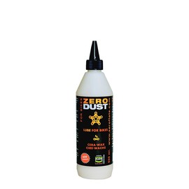 ZERODUST Bicycle Dry Wax w/Dust Repellant Technology | Eco-Friendly Chain Lube/Lubricant/Lubrication (500 oz ~ 15 to 30 Bikes) High-Performance, Required Tools Included
