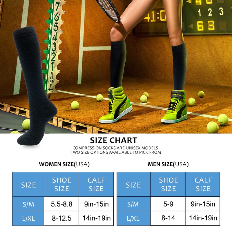 Hello Momoya - Calcetines de compresión para mujeres y hombres,