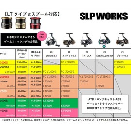 Daiwa Slp Works SLPW LT Type-α Spool 2 4000S Black
