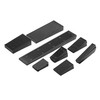 BSTKEY 28 Pcs Wedges PP Wedge Adjustment Wedge Polystyrene Wedges