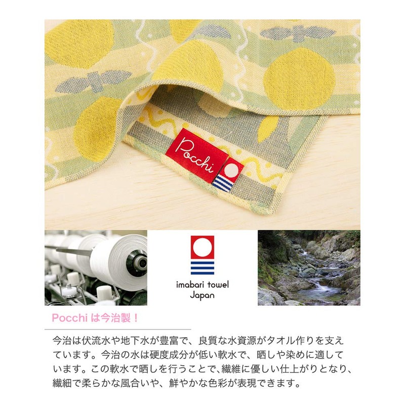 Individually Wrapped, Imabari Towel Handkerchief 10-Piece Set, 3-Ply Gauze, Bulk