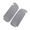 Zieichy Left & Right Sun Visor Replacement Leather Cover Gary