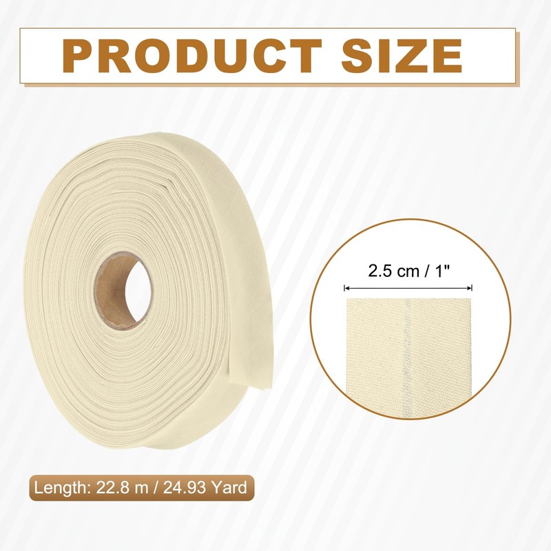 YELARXI Double Fold Bias Tape for Sewing, Quilt Binding Cotton