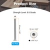 PATIKIL M8 x 85 mm Flat Head Socket Cap Screws,