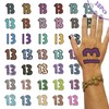 38 Pcs Hand Tattoos 13 Temporary Tattoo, Lucky Number 13