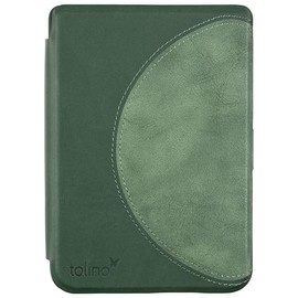 tolino Shine / Shine Colour Slim Case Green Semicircle: Compatible with Tolino Shine and Shine Colour