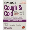 Coricidin HBP 3 PACK- MAJOR Cough & Cold HBP 16ct