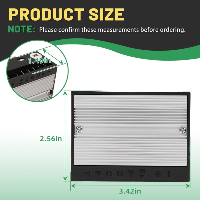 Rendrox Universal 12V/24V DC Car Refrigerator Compressor Drive Module -