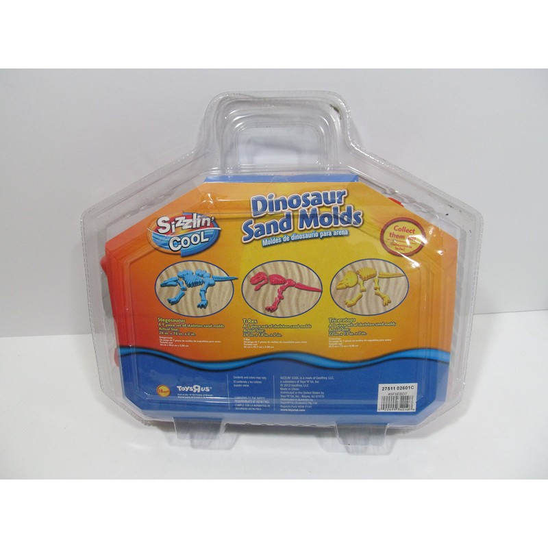 Dinosaur Sand Molds - Dinosaurs Will Vary