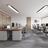 Qcyuui 4FT LED Light Fixture 60W Dimmable Led Ceiling Light