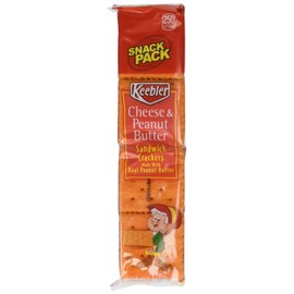 Keebler® Cheese & Peanut Butter Sandwich Crackers, Box Of 12