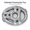 Inflatable Pool Floating Tray for Drinks & Snacks – PVC
