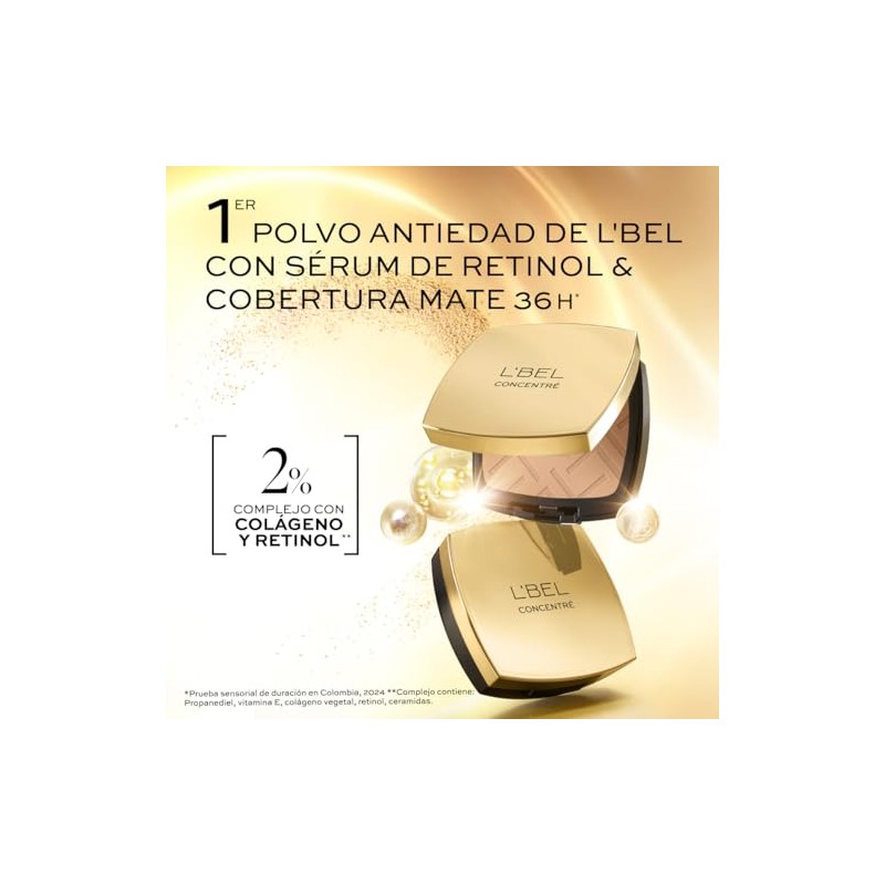 LBel Polvos Concentr Antiedad 10g Polvo Compacto con Srum de