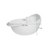 Rice Sieve Plastic Colander Kitchen Drain Basket with Handles Rice