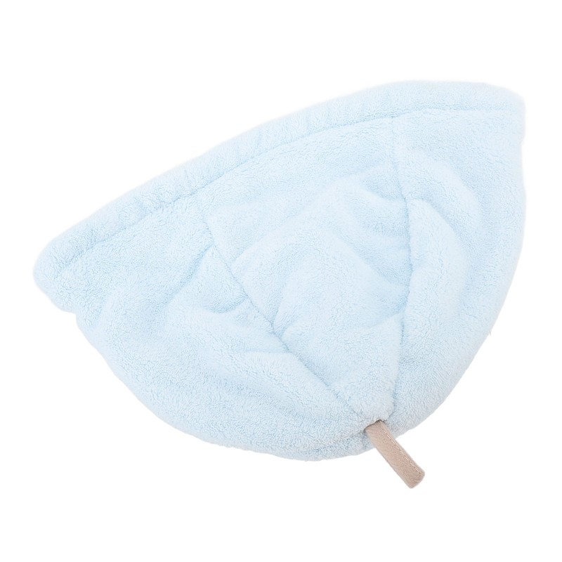 2pcs Sauna Cap Coral Fleece Highly Absorbent Elastic Men Women