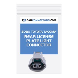 Rear License Plate Light Connector for 2020 Toyota Tacoma