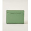 Hazel Trifold Wallet, Natural Stone, Mini Wallet, Women's, retro green