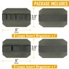 WYNEX Tactical Bag Insert Elastic Holder, Modular Elastic Loop Panel