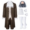 Benjamin Franklin Costume for Kids Boys Founding Father American 18th
