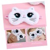 Baluue Cartoon Cat Eye Mask Sleeping Blindfold Comfortable Breathable Material