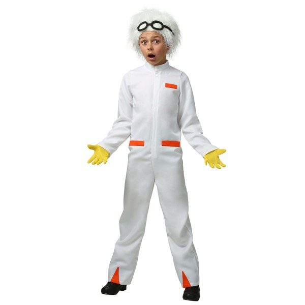 Back to the Future Doc Brown Costume for Kids X-Large