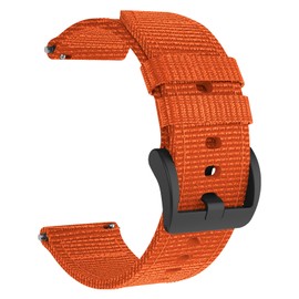 OVERSTEP Armband für Garmin Forerunner 265/Forerunner 255/Vivoactive 4/Venu 3/Venu 2, 22mm Ersatzarmband mit Schnellverschluss