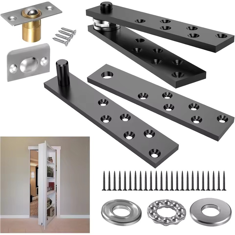 304 Stainless Steel Sliding Barn Door Hardware Kit with 570mm