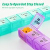 Extra Large 28 Day Pill Organizer with Travel Case
