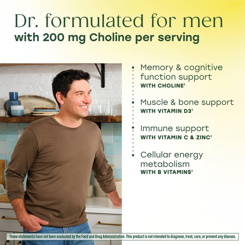 MegaFood Men's Advanced Multivitamin for Men - Doctor -Formulated -