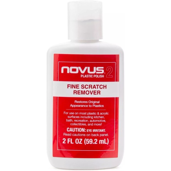Novus #2 Fine Polish Scratch Remover Cleaner, 2oz. Bottle