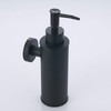 BGL Soap Dispenser Stainless Stee Black Round 304 Wall Mount