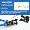 LFGUD 16T Hydraulic Battery Cable Crimper 8 AWG to 600