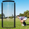 2Pcs Football Net Football Kicking Cage Replacement Net without Frame