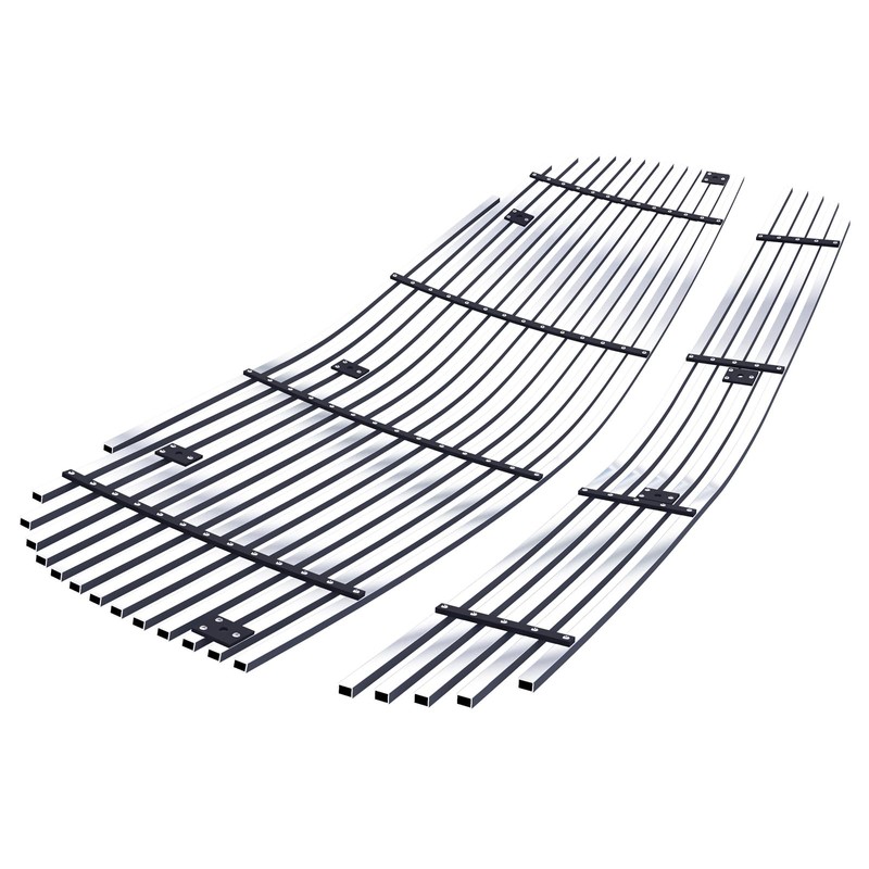 APS Premium 304 Stainless Steel Chrome Horizontal Billet Grille Grill