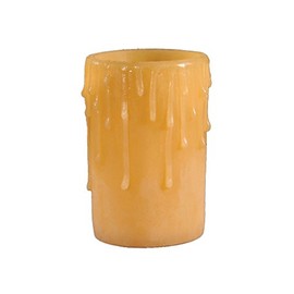B&P Lamp® Large Diameter - Gold Candle Covers, 4 1/2" Tall