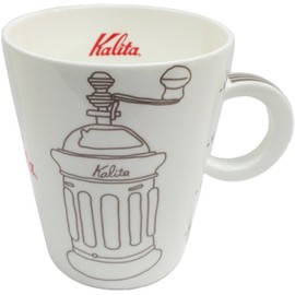 カリタ Kalita コーヒー マグカップ ミル 280ml グレイ #73113