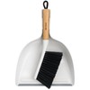 MR.SIGA Dustpan and Brush Set, Portable Cleaning Brush and Dustpan