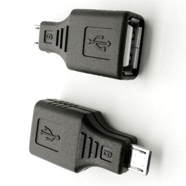 KOKKIA USB-Micro Adapter : USB-Micro Male to USB-A Female Adapter for SmartPhones, Tablets, Devices with USB-Micro ports